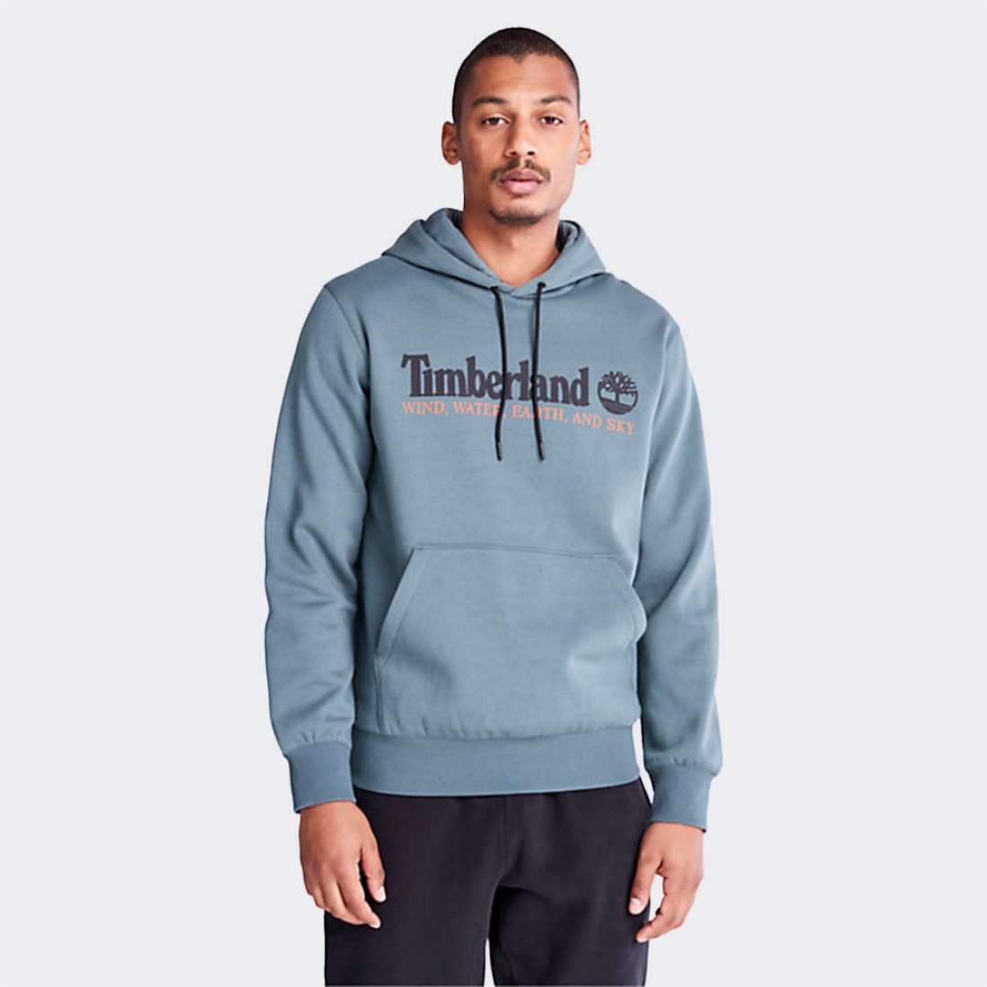 HOODIE TIMBERLAND WIND, WATER, EARTH AND SKY BALSAM GREEN