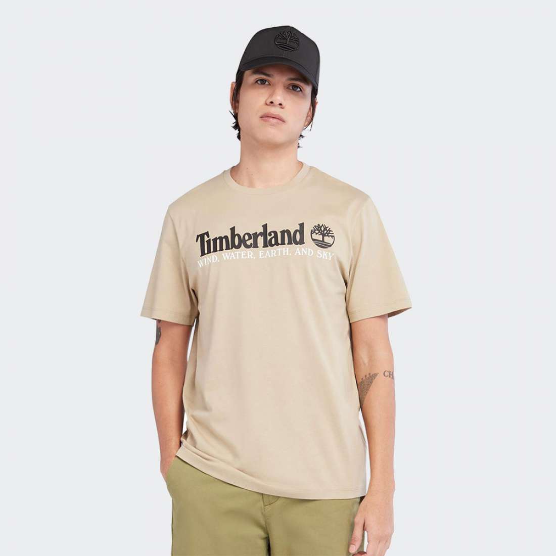 TSHIRT TIMBERLAND WIND, WATER, EARTH AND SKY LEMON PEPPER