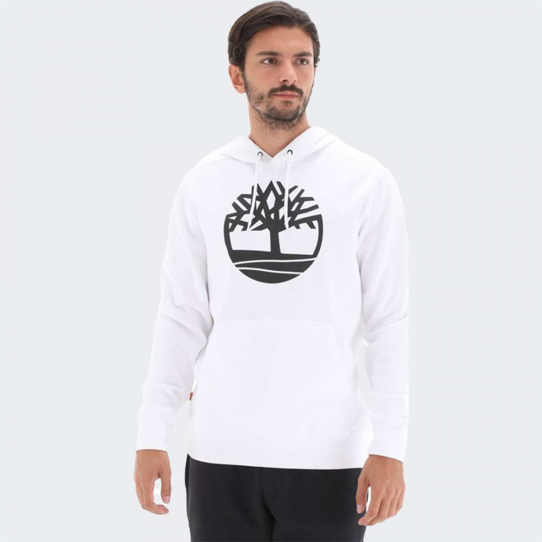 HOODIE TIMBERLAND CORE TREE LOGO WHITE