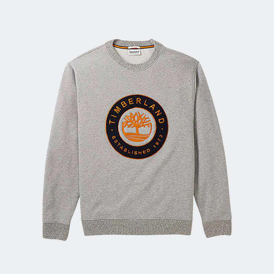 SWEATSHIRT TIMBERLAND BOUCLE SHERPA CREW GRY HEATHER