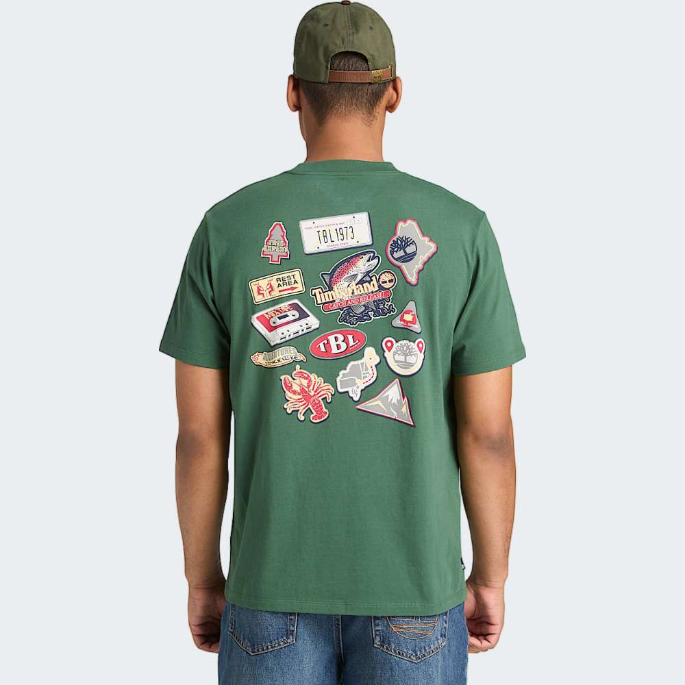 TSHIRT TIMBERLAND MAGNET BACK GRAPHIC