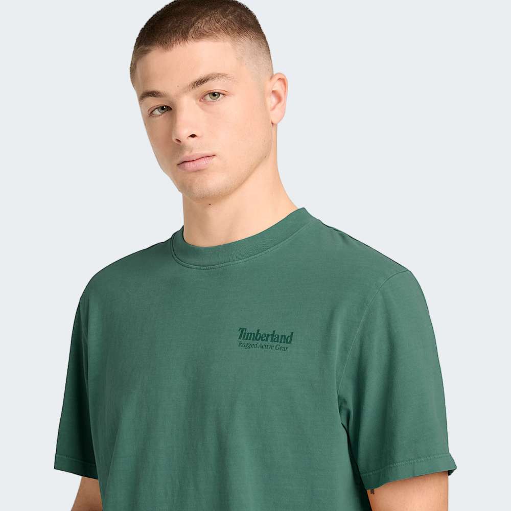 TSHIRT TIMBERLAND RUGGED ACTIVE GEAR BACK GRAPHIC