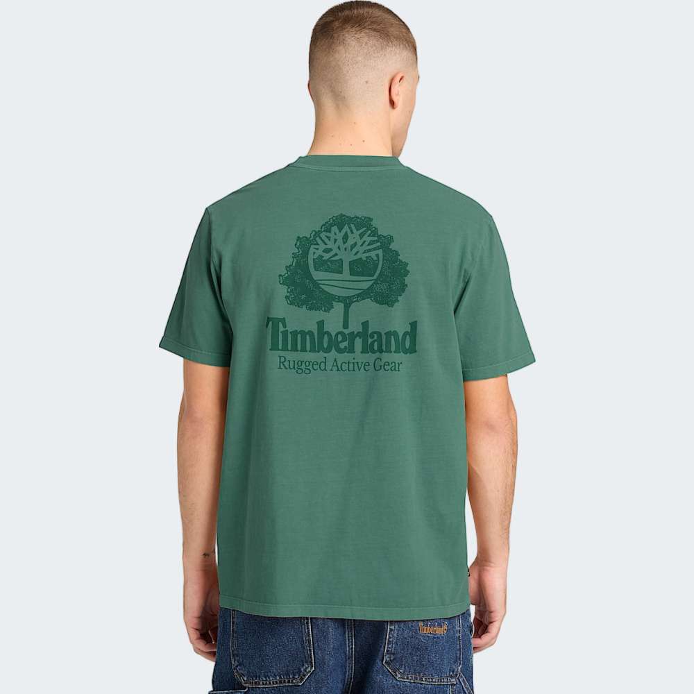 TSHIRT TIMBERLAND RUGGED ACTIVE GEAR BACK GRAPHIC