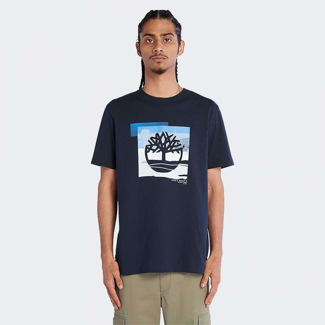 TSHIRT TIMBERLAND COAST GRAPHIC DARK SAPHIRE