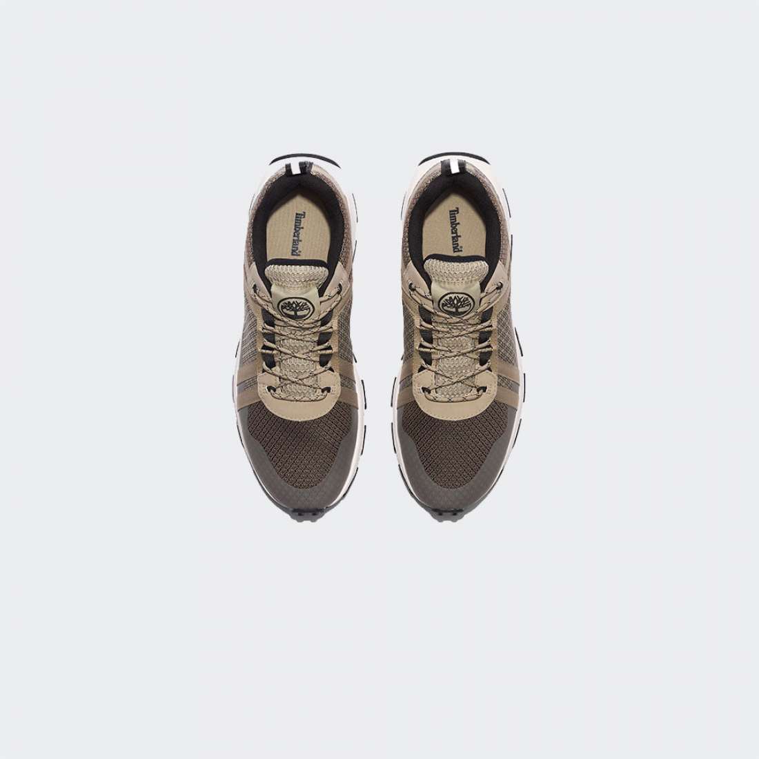 TIMBERLAND WINSOR TRAIL LOW LACE UP SNEAKER LIGHT BROWN MESH