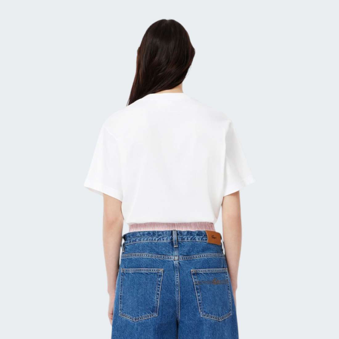 T-SHIRT LACOSTE W WHITE