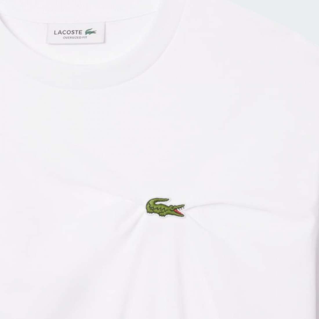 T-SHIRT LACOSTE W WHITE
