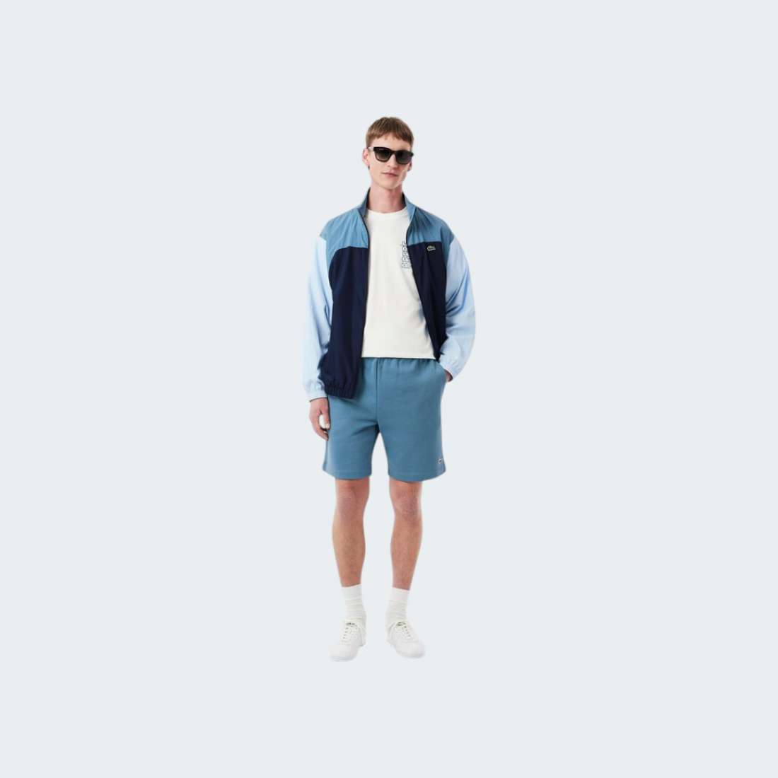 T-SHIRT LACOSTE FLOUR/LIMENSTON