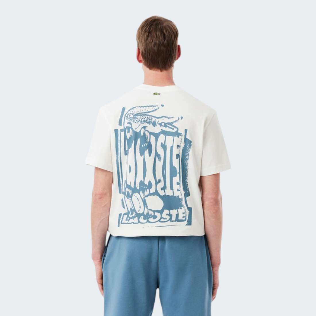 T-SHIRT LACOSTE FLOUR/LIMENSTON