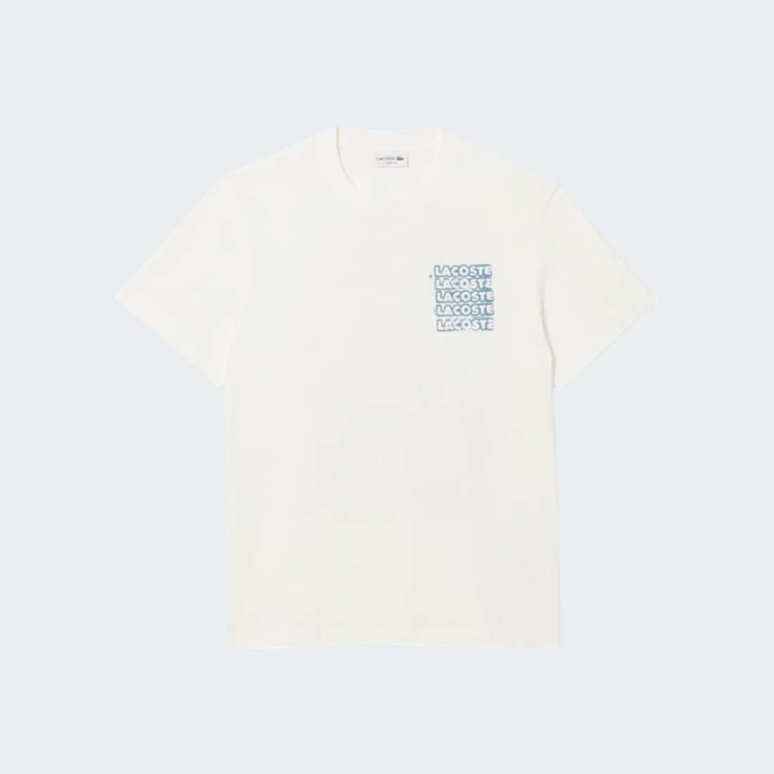 T-SHIRT LACOSTE FLOUR/LIMENSTON