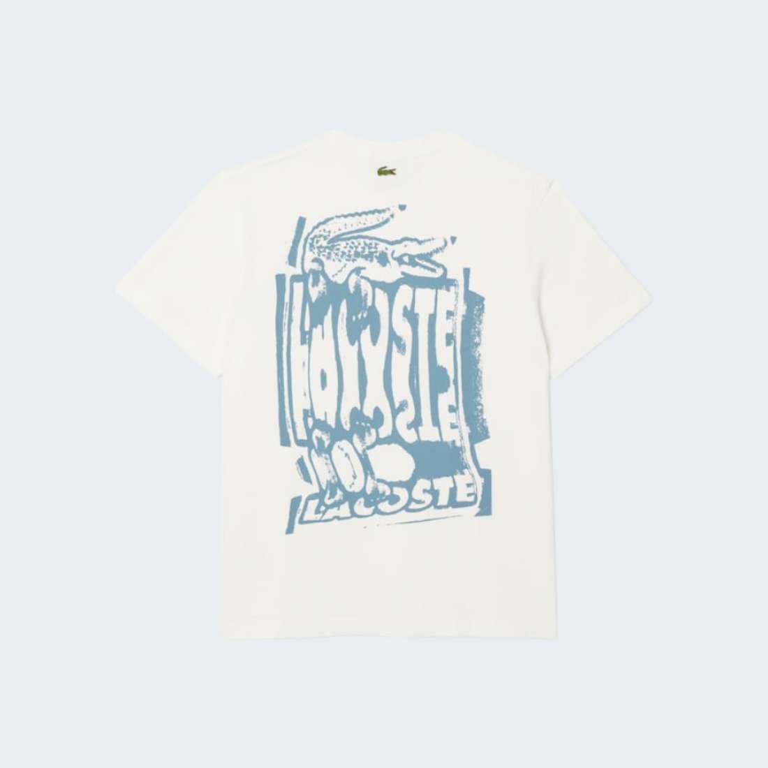T-SHIRT LACOSTE FLOUR/LIMENSTON