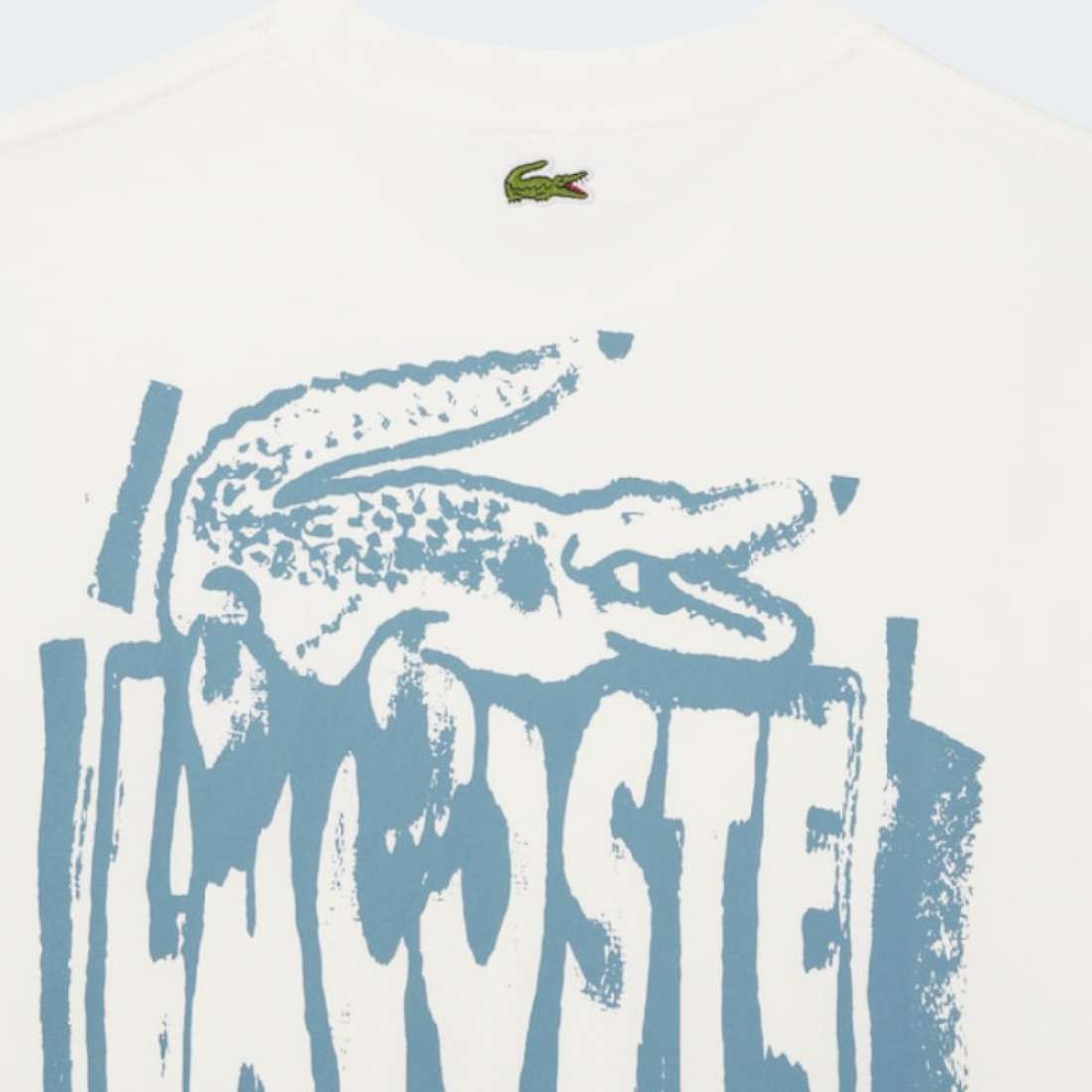 T-SHIRT LACOSTE FLOUR/LIMENSTON