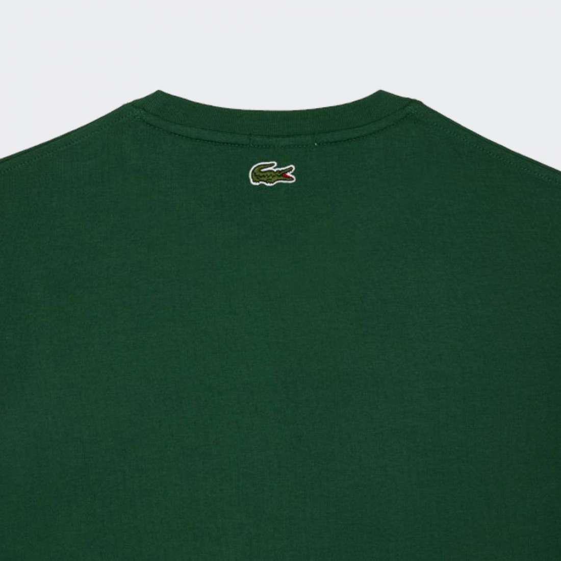 TSHIRT LACOSTE JERSEY BRANDED GREEN