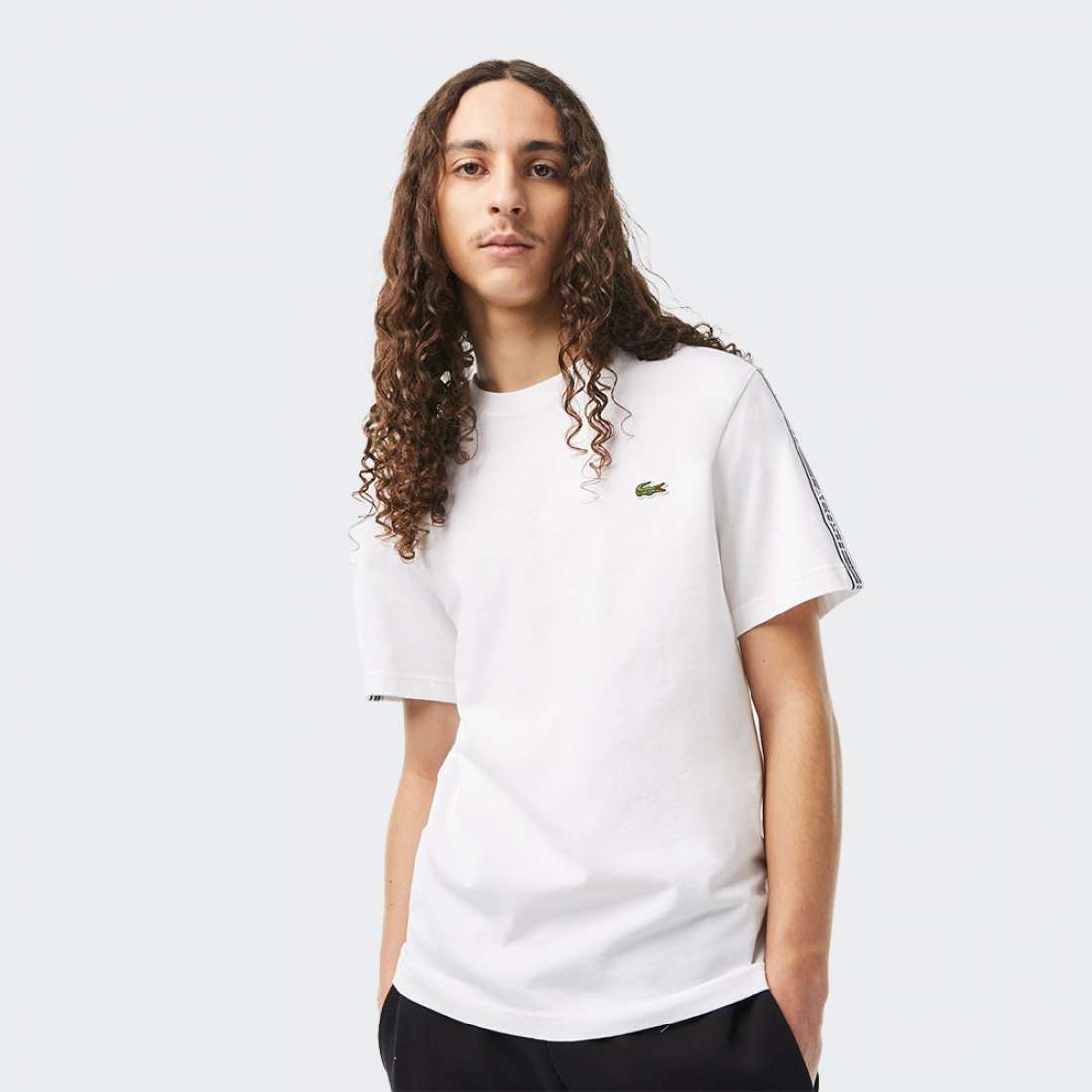 TSHIRT LACOSTE TH5071 WHITE