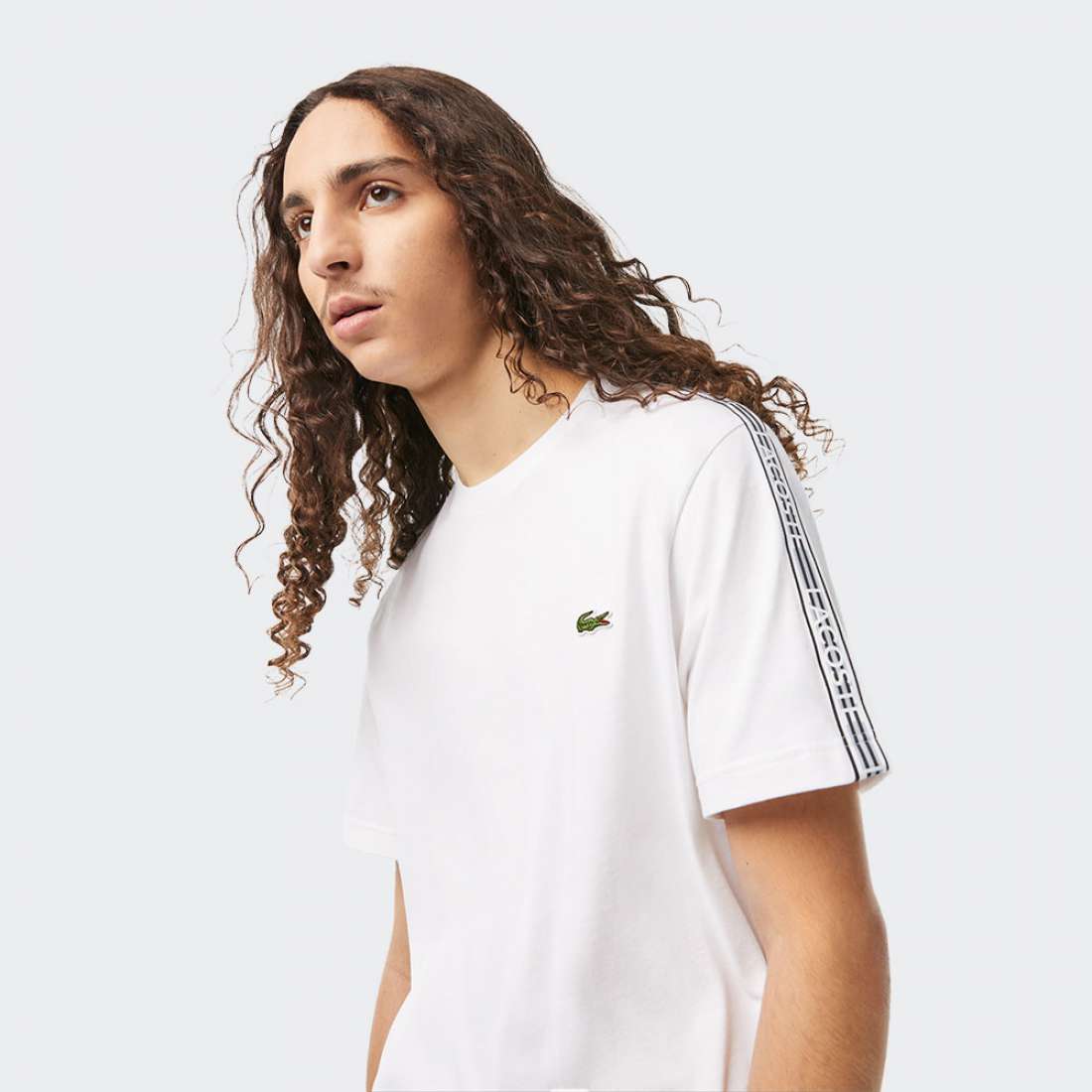 TSHIRT LACOSTE TH5071 WHITE