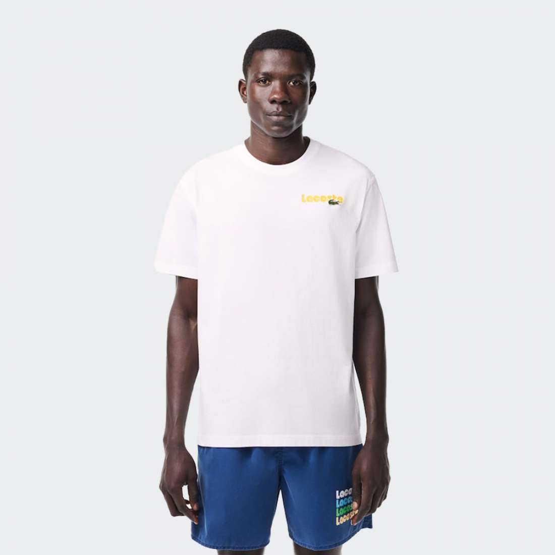 TSHIRT LACOSTE TH7544 WHITE