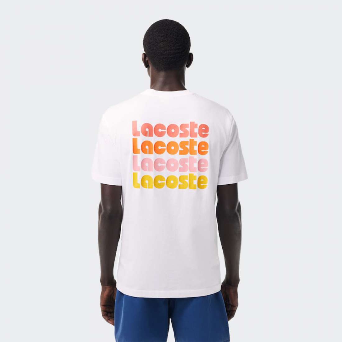 TSHIRT LACOSTE TH7544 WHITE