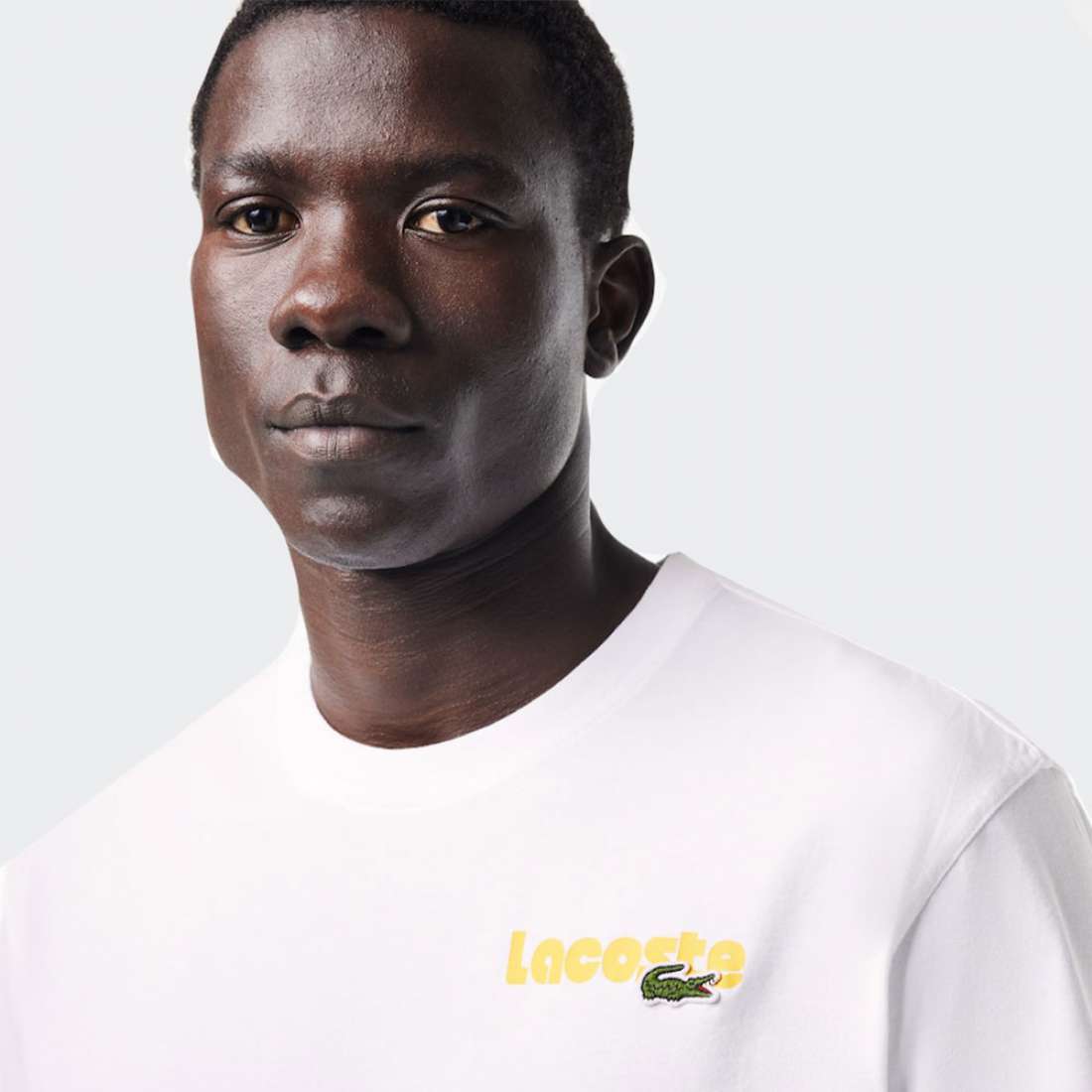 TSHIRT LACOSTE TH7544 WHITE