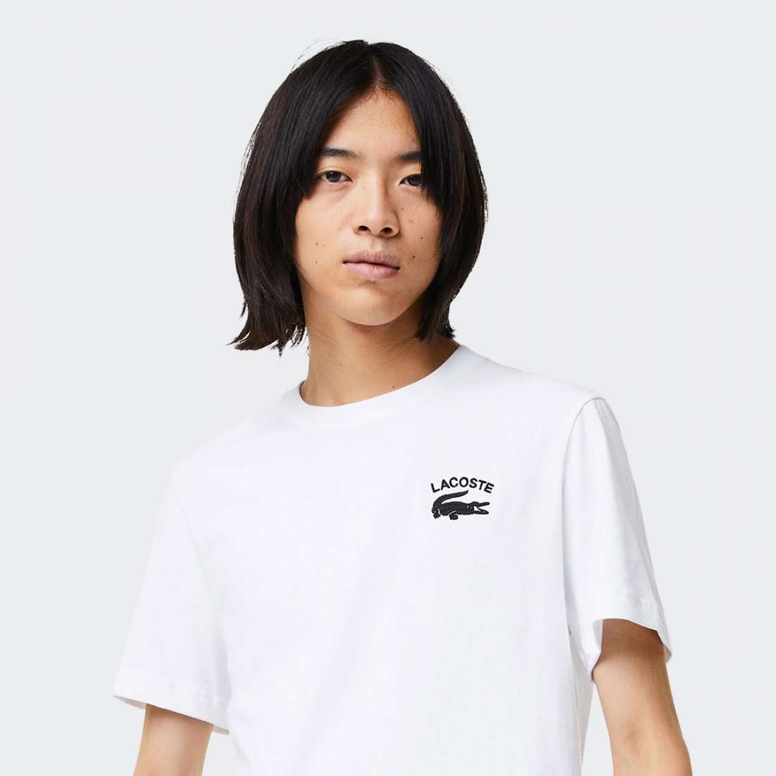 TSHIRT LACOSTE TH9665 WHITE