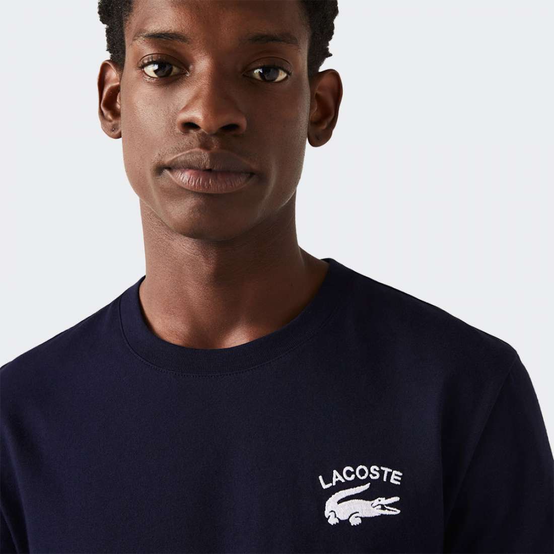 TSHIRT LACOSTE TH9665 NAVY BLUE