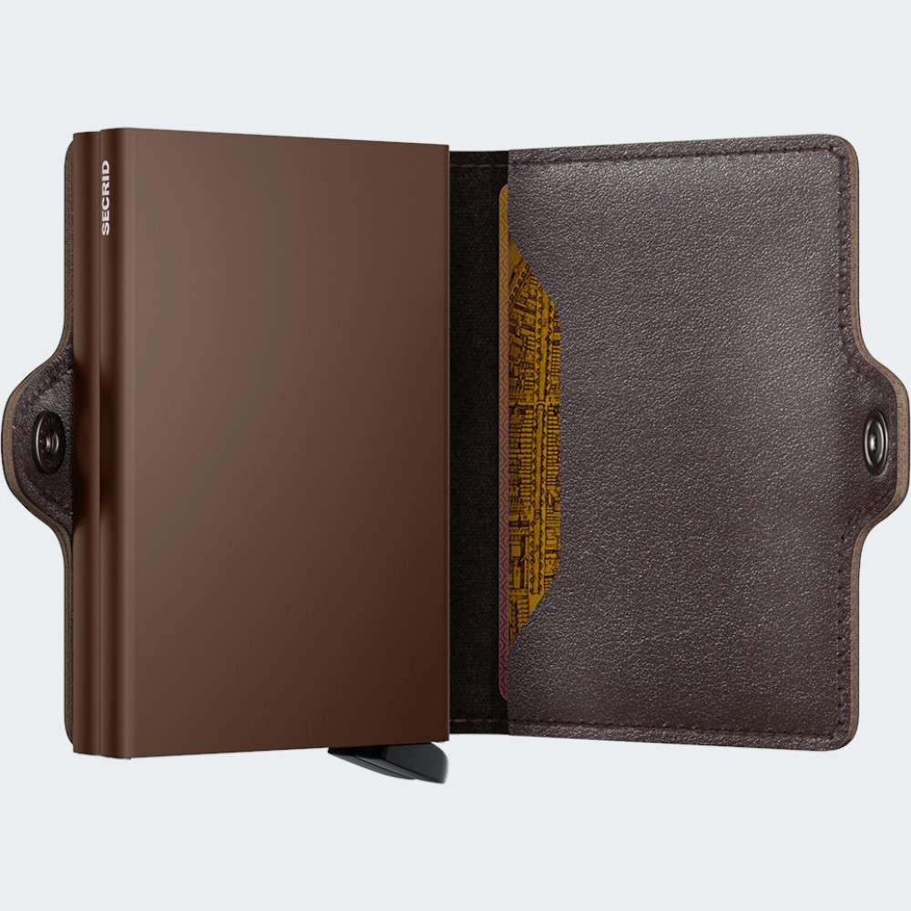 CARTEIRA SECRID TWINWALLET ORIGINAL CHOCOLATE