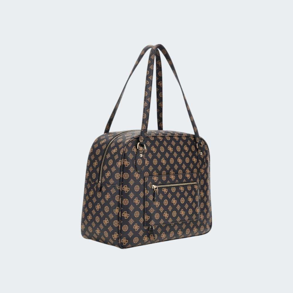 MALA GUESS TOTE WILDER BROWN