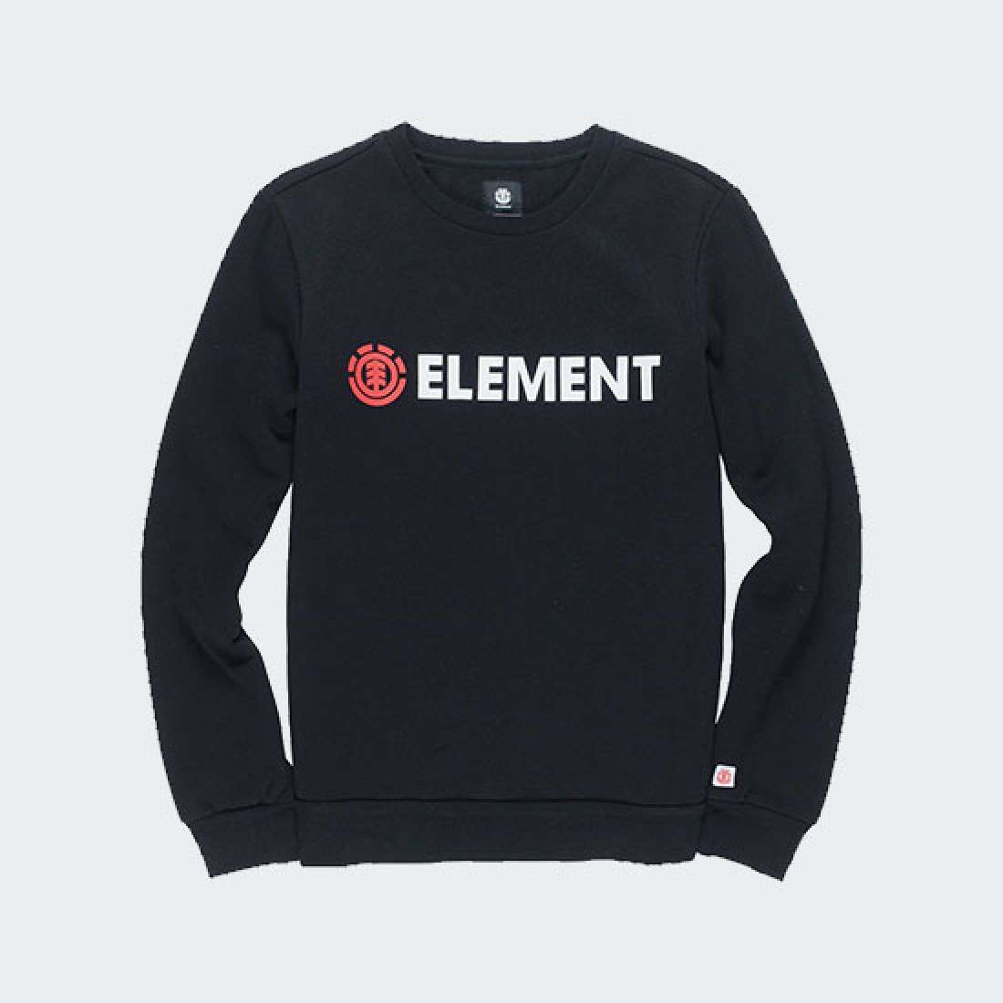 SWEATSHIRT ELEMENT BLAZIN CREW FLINT BLACK