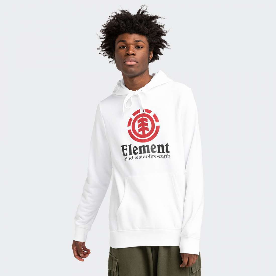 HOODIE ELEMENT VERTICAL OPTIC WHITE