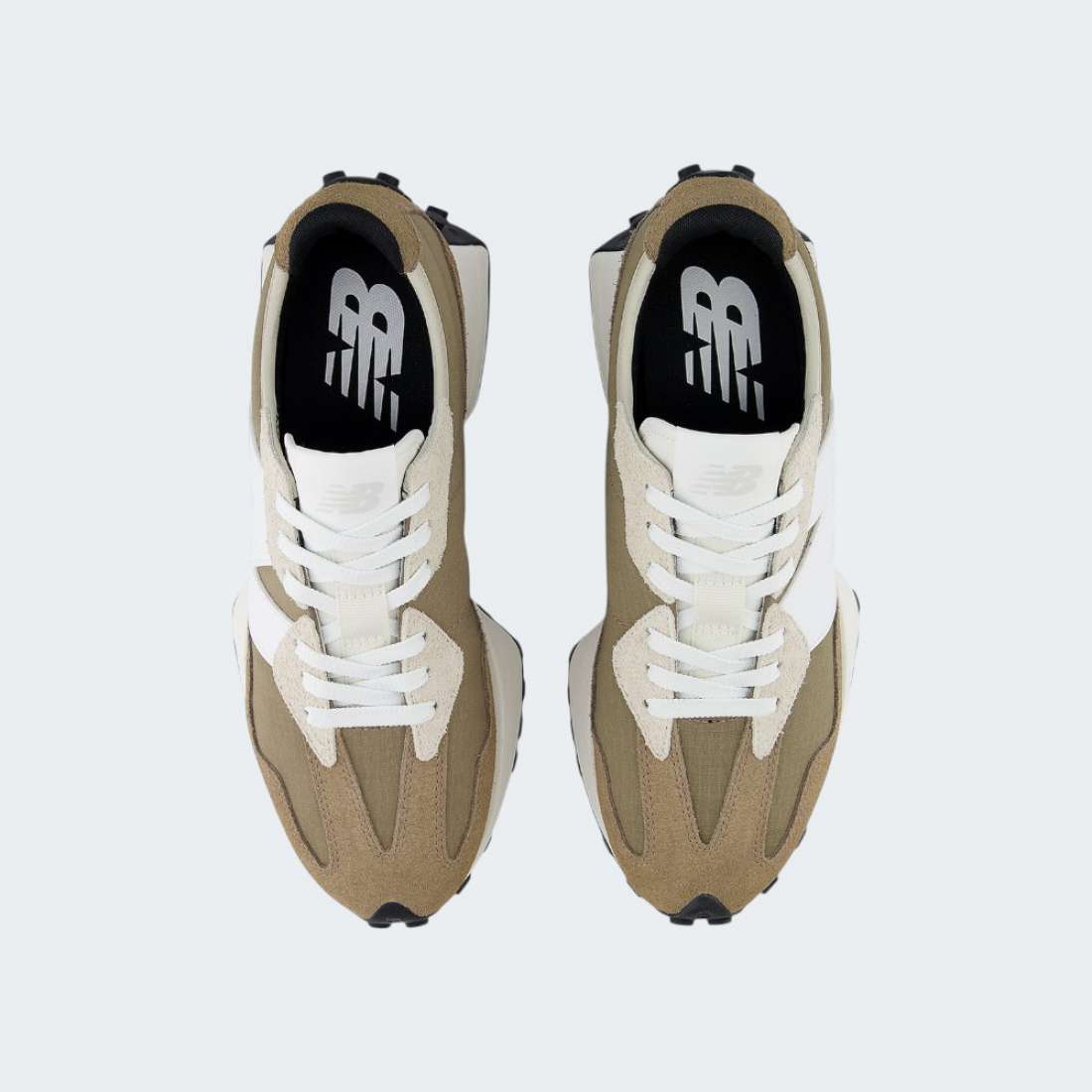 NEW BALANCE 327 MUSHROOM/WHITE