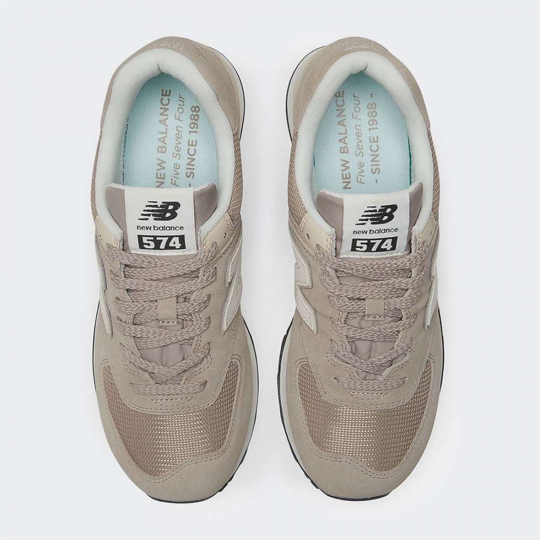 NEW BALANCE 574 BEIGE/OFF WHITE