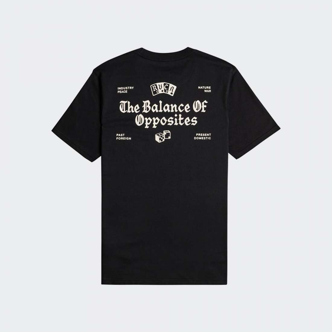 TSHIRT RVCA VICES BLACK