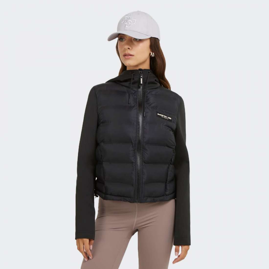 CASACO GUESS DAHLIA PUFFER JBLK