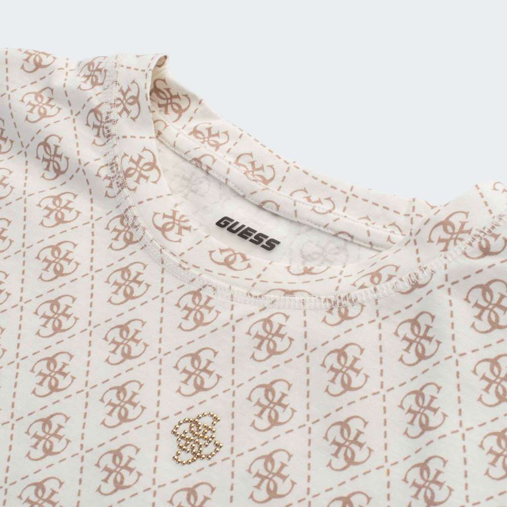 TSHIRT GUESS RHOMBUS STUDS