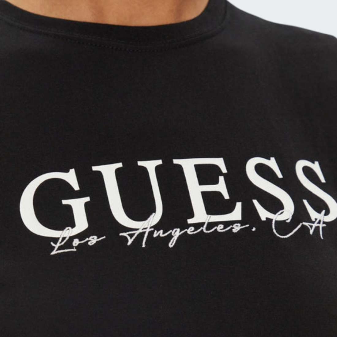 TSHIRT GUESS HEDLEY SS JBLK