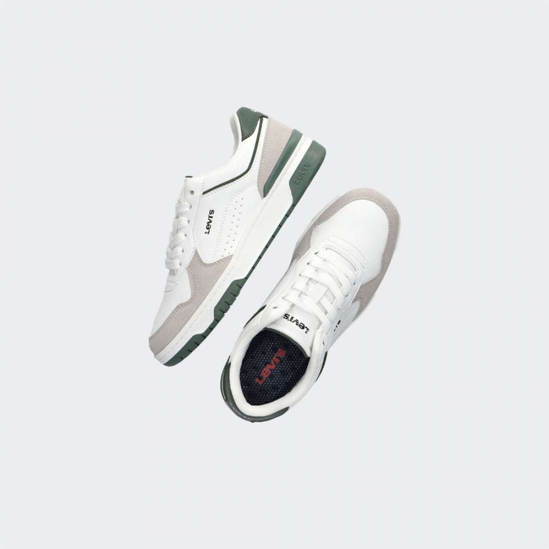 LEVIS DERECK WHITE/DARK FOREST