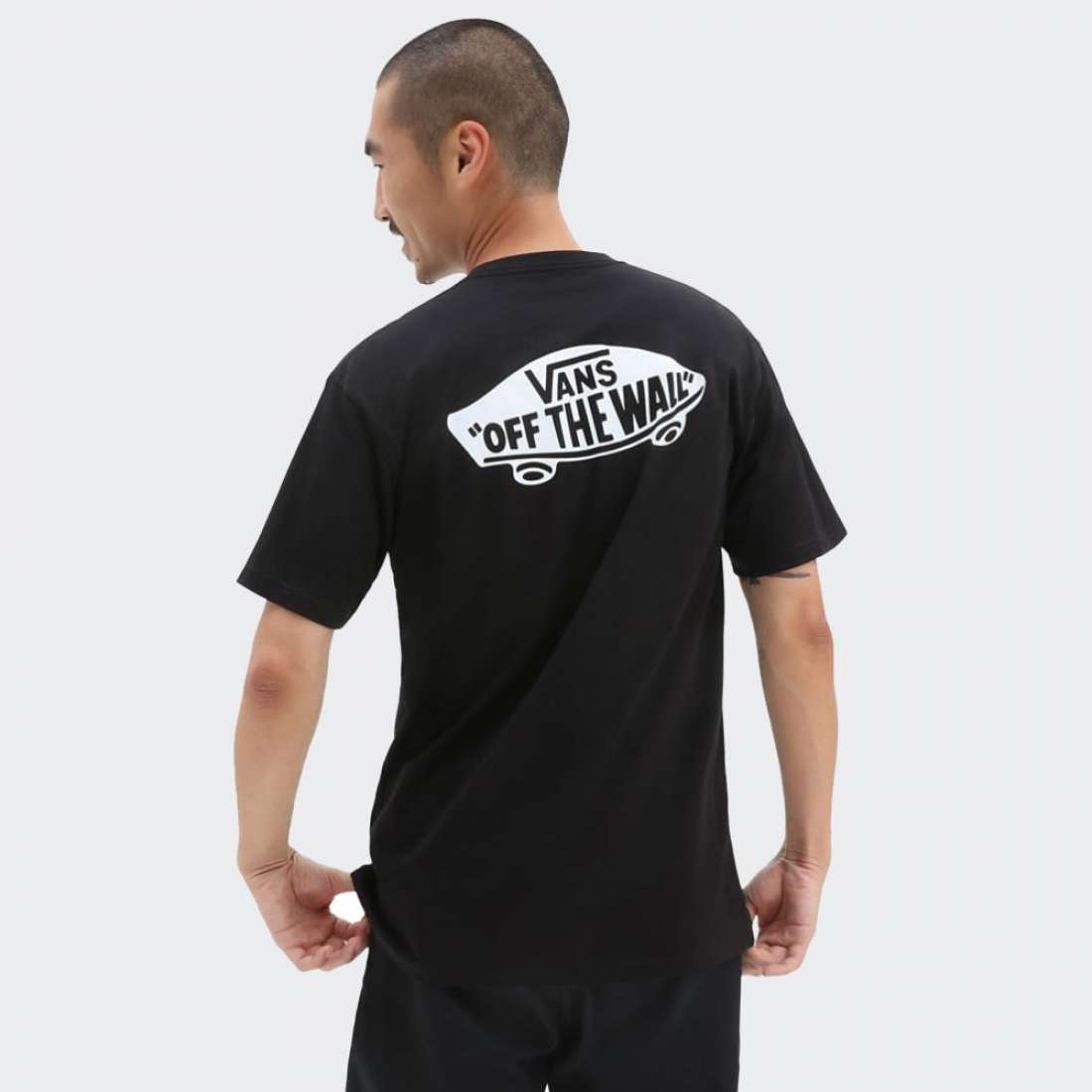 TSHIRT VANS STYLE 76 BACK BLACK/WHITE