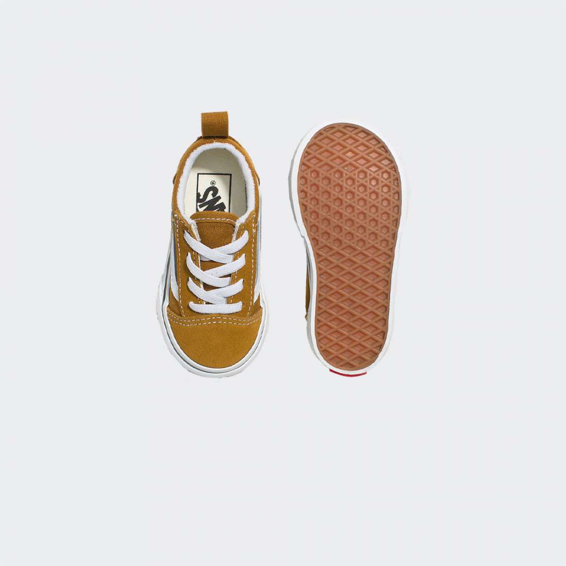 VANS OLD SKOOL TD ELASTIC LACE GOLDEN BROWN