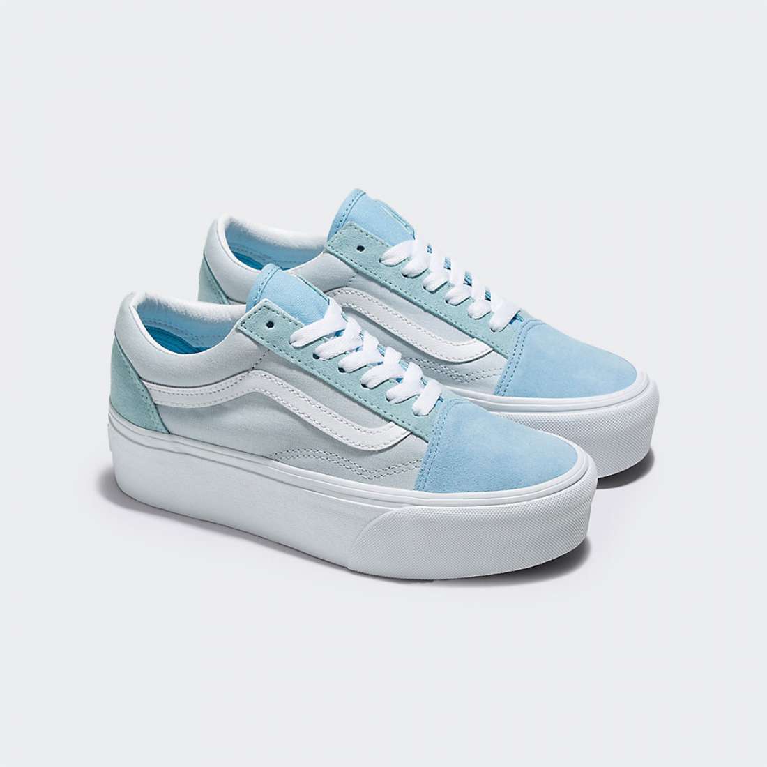 VANS OLD SKOOL STACKFORM W BLOCK BLUE