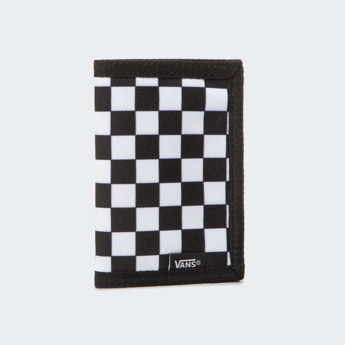 CARTEIRA VANS SLIPPED BLACK/WHITE CHECKERBOARD