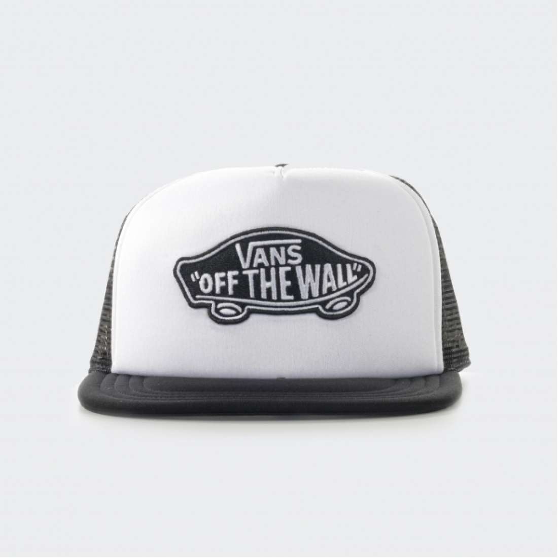 BONÉ VANS CLASSIC PATCH TRUCKER WHITE/BLACK