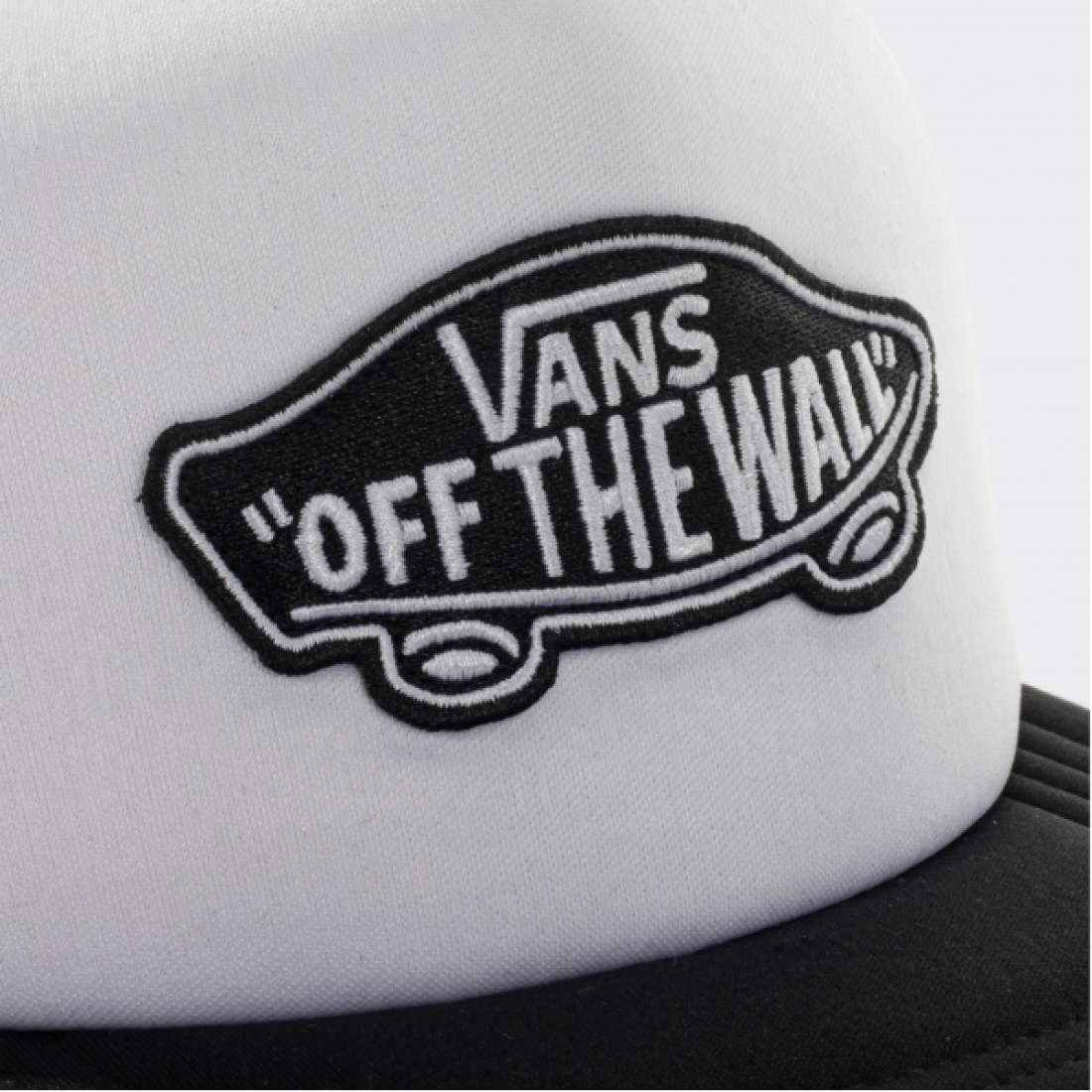 BONÉ VANS CLASSIC PATCH TRUCKER WHITE/BLACK