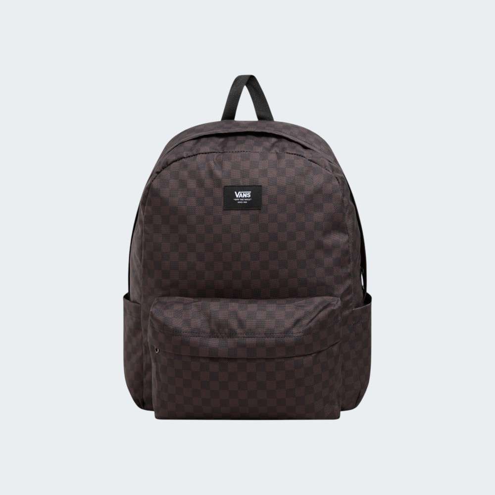 MOCHILA VANS OLD SKOOL CHECKERBOARD BLACK/CHARCOAL