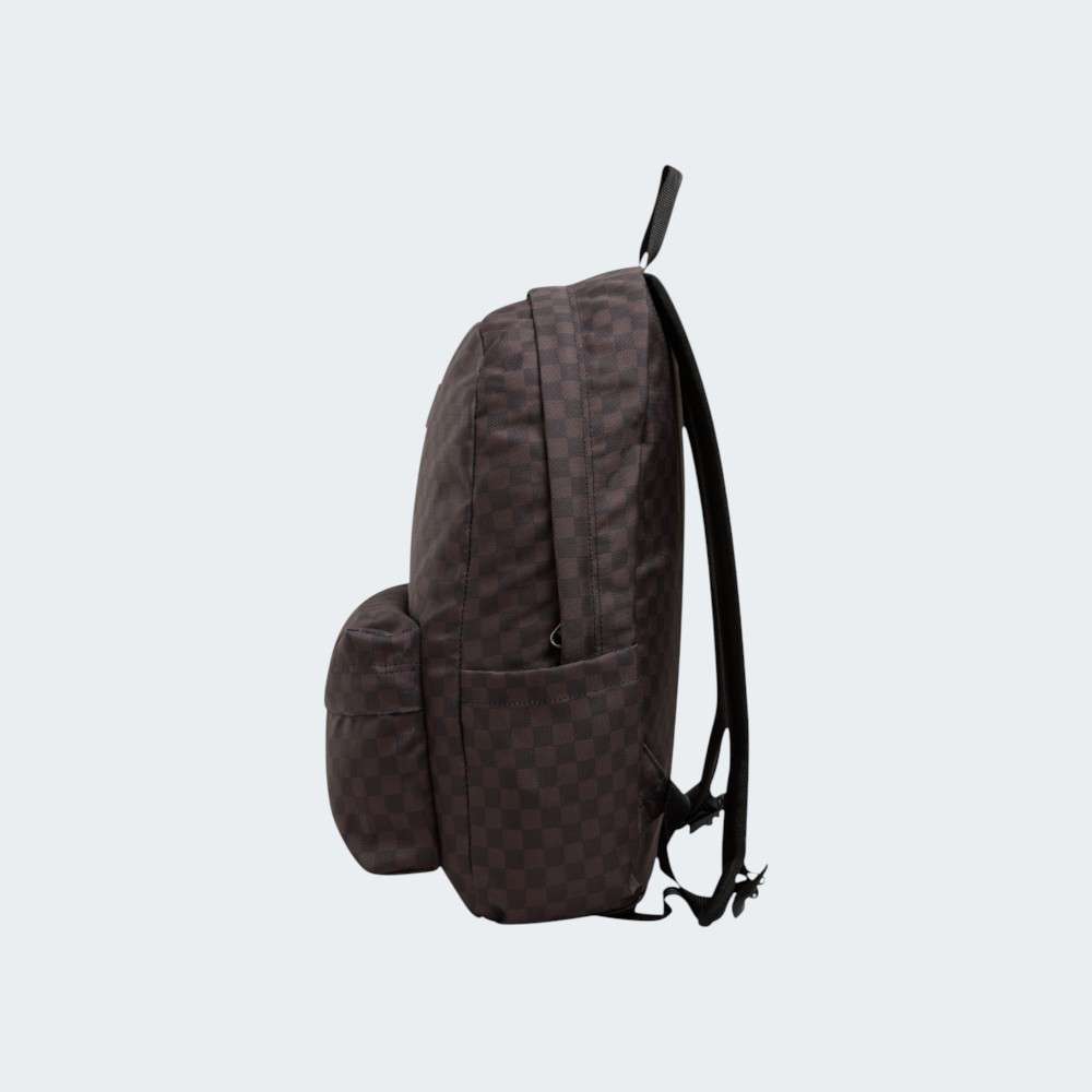 MOCHILA VANS OLD SKOOL CHECKERBOARD BLACK/CHARCOAL