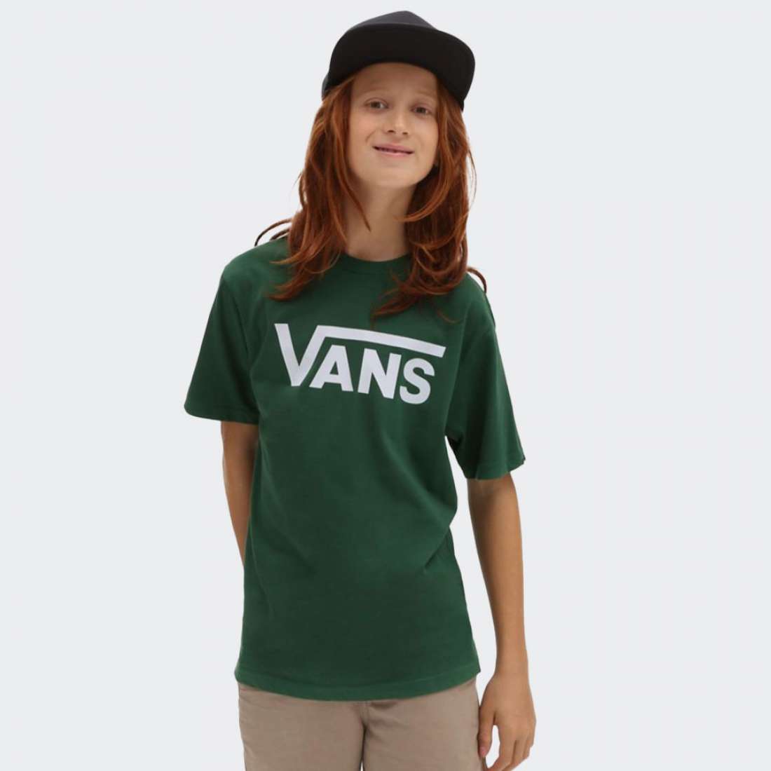 TSHIRT VANS CLASSIC K EDEN/WHITE