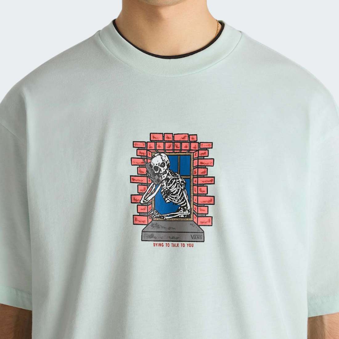 TSHIRT VANS SKULL WINDOW