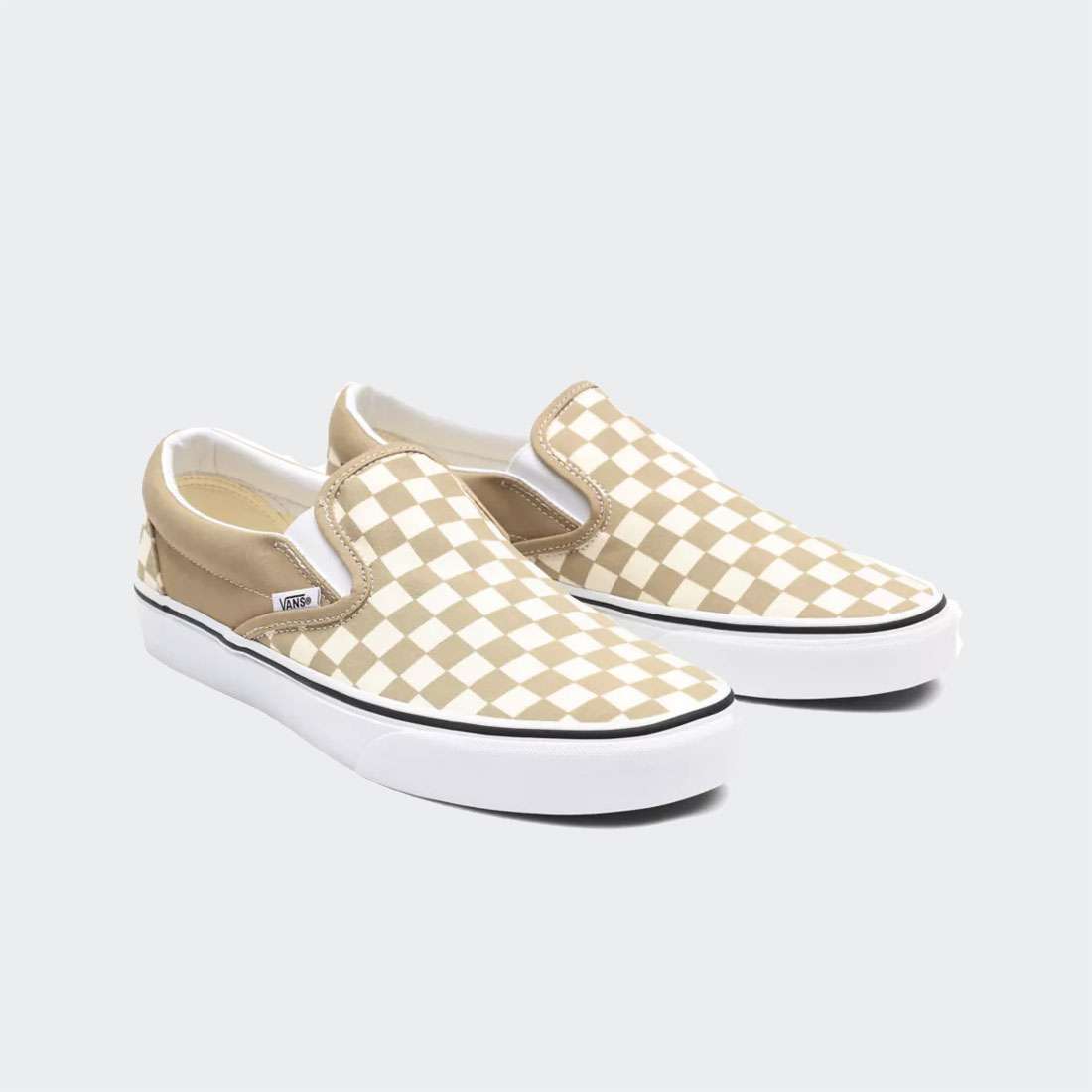 VANS UA CLASSIC SLIP-ON CHECKERBOARD ICENSE/TRUE WHITE