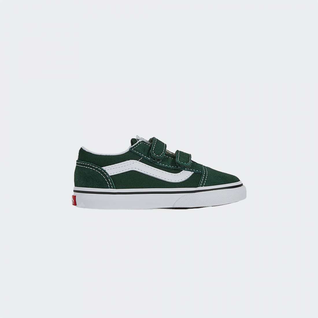 VANS TD OLD SKOOL V GREEN/WHITE