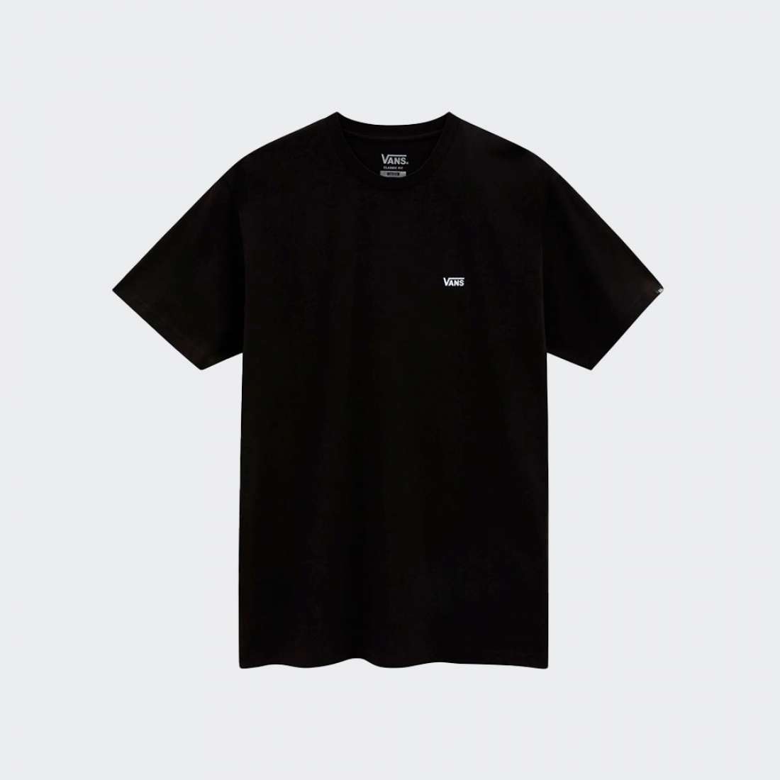 TSHIRT VANS CHEST LOGO BLACK/WHITE