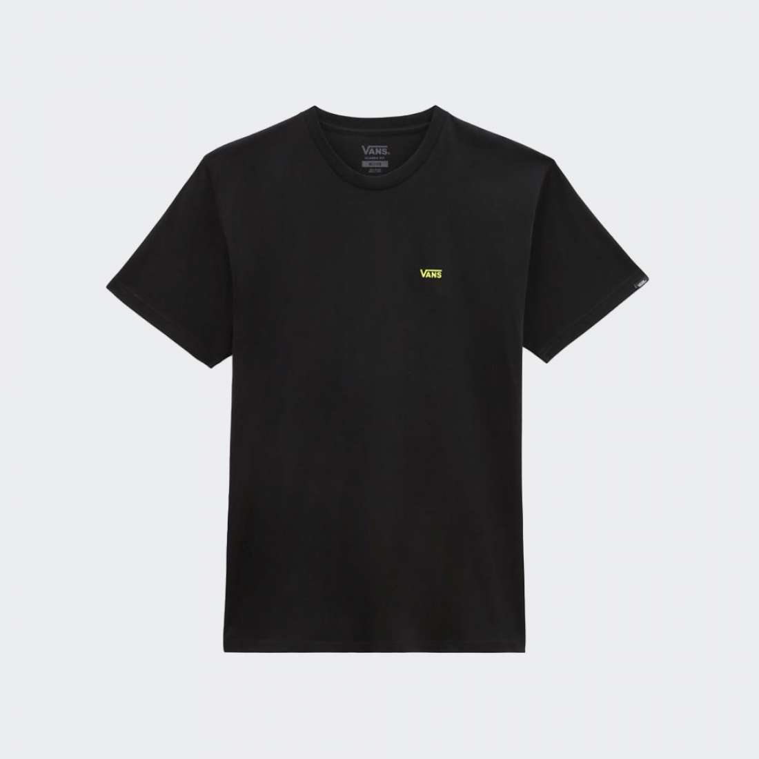 TSHIRT VANS CHEST LOGO BLACK/EVENING PRIMROSE