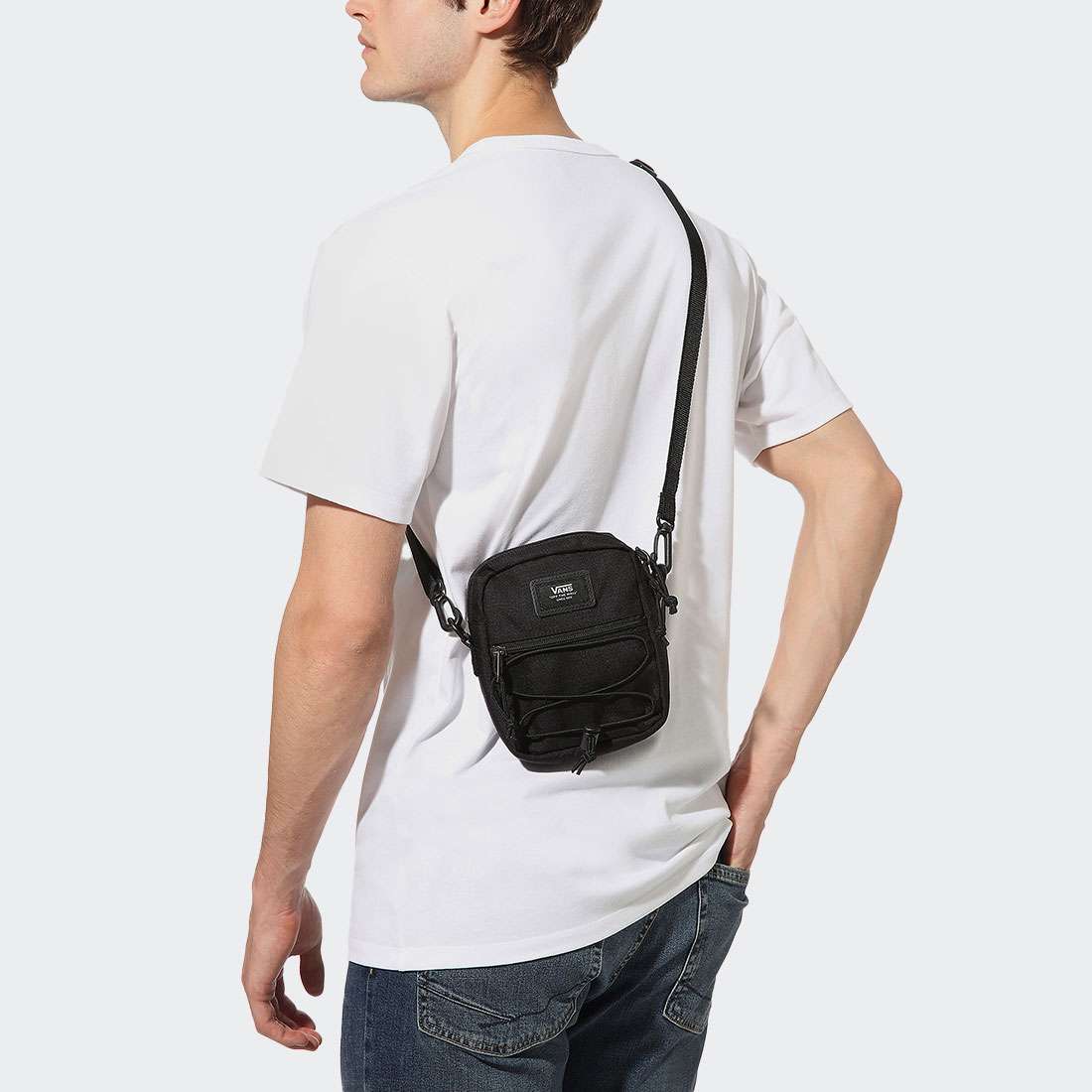 BOLSA VANS BAIL SHOULDER BLACK RIPSTOP